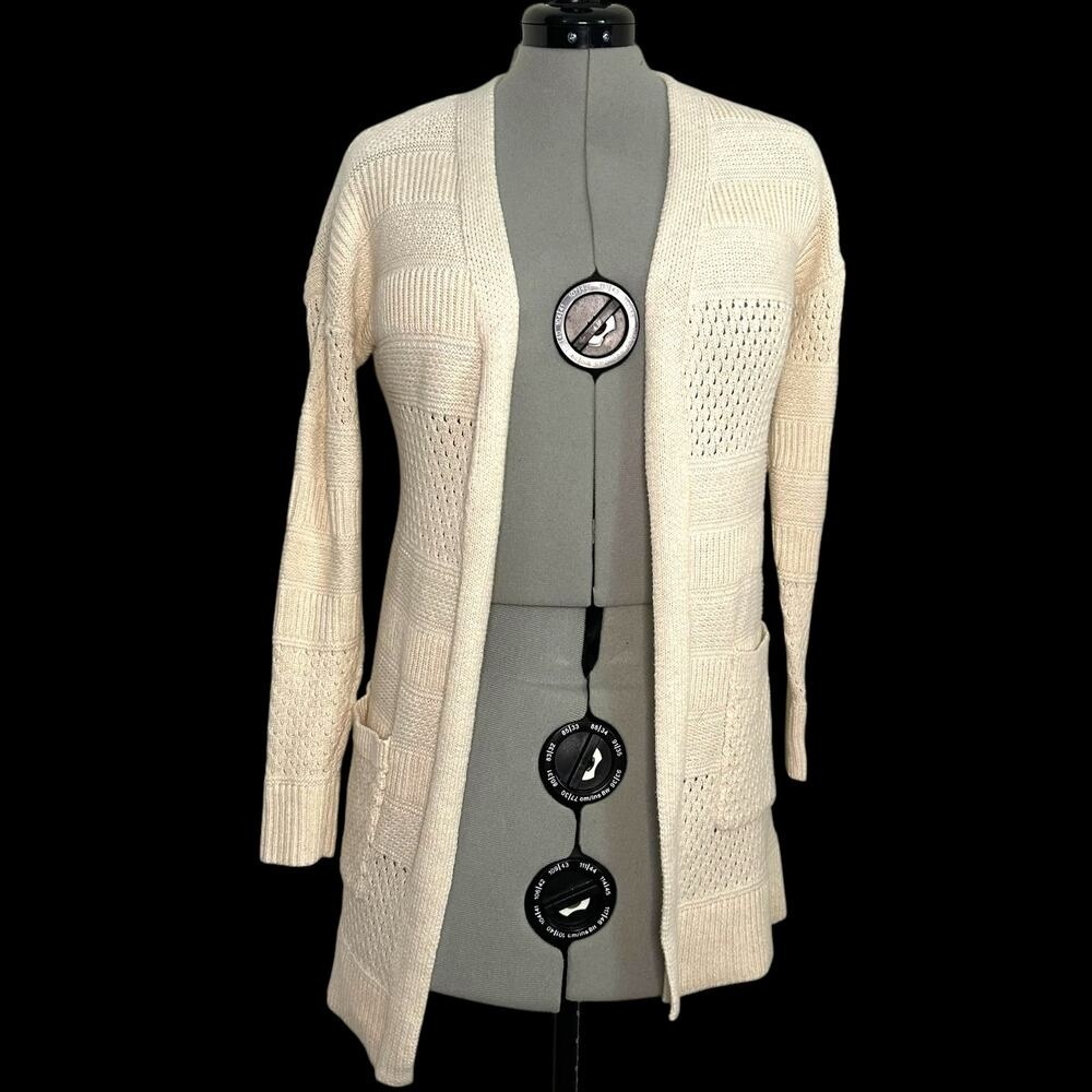 Joie Cream Colored Knit Cardigan Size XS